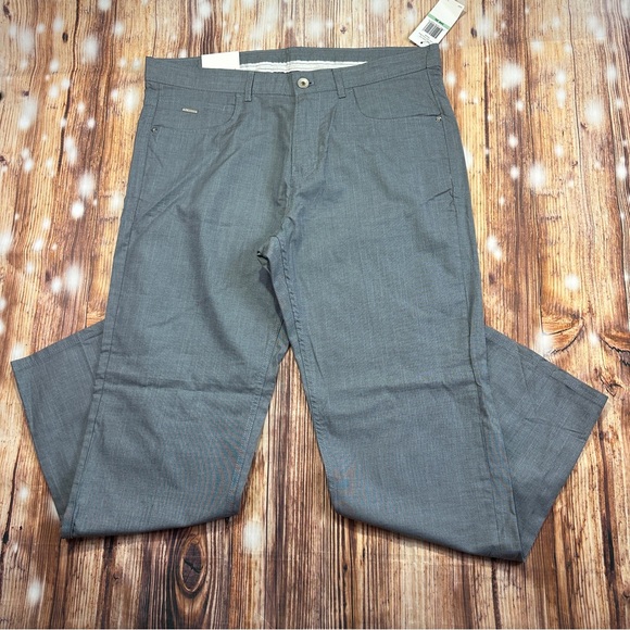 NWT Calvin Klein Men’s Straight Fit Pants 34X30 - Picture 1 of 13